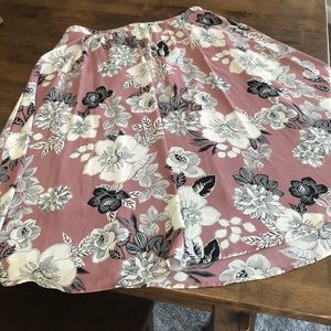 Floral skirt